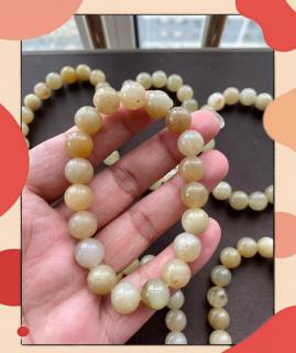 38元和田玉手串,美到犯规!💖